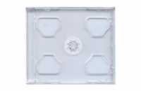 COVER IT Krabička na 2 CD 10mm jewel box + tray čirý 10ks/bal