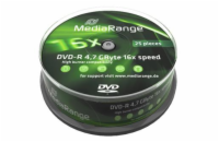 MEDIARANGE DVD-R 4,7GB 16x spindl 10ks