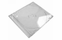 COVER IT box jewel + tray/ plastový obal na CD/ slim/ 5,2mm/ čirý/ 10pack