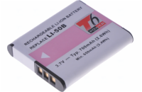 Baterie T6 Power Li-50B, D-Li92, DB-100, VW-VBX090, NP-150, LB-050, LB-052, GB-50A, 700mAh, 2,6Wh