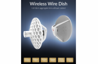 MikroTik RBLHGG-60ad kit, Wireless Wire Dish - kompletní spoj - 2 pack