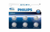 Philips baterie CR2032P6/01B - 6ks