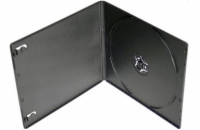 COVER IT box na VCD/ plastový obal na CD a DVD/ ULTRA slim/ 5,2mm/ černý