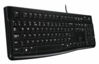 Logitech klávesnice K120 for Business/ Drátová/ USB/ CZ/ Černá