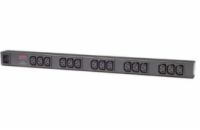APC Rack PDU, Basic, ZeroU, 16A, 208/230V, (15)C13, IEC-320 C20 2.5m