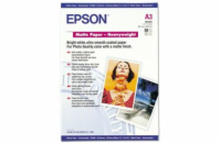 EPSON A3,Matte Paper Heavyweight (50listů)