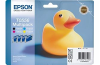 Epson C13T0556 - originální Epson inkoustové náplně - MULTIPACK/ C13T055640/ Photo R240/ R245/ 420/ 520/ 4 barvy