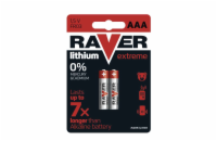 Lithiová baterie RAVER 2x AAA