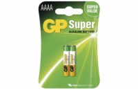 GP alkalická baterie 1,5V AAAA (LR61, LR8D425) 2ks