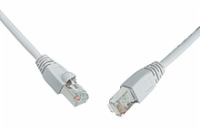 Solarix Patch kabel CAT5E SFTP PVC 0,5m šedý snag-proof C5E-315GY-0,5MB