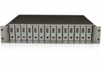TP-LINK TL-MC1400 14-slot Media Converter Chassis, Supports Redundant Power Supply, with One AC Power Supply Preinstalled