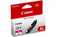 Canon CARTRIDGE CLI-551M XL purpurová pro Pixma iP, Pixma iX, Pixma MG a Pixma MX 6850, 725x, 925, 8750 (680 str.)