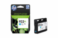 HP inkoustová kazeta 933XL azurová CN054AE originál