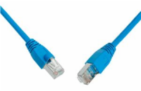 SOLARIX patch kabel CAT6 SFTP PVC 3m modrý snag-proof
