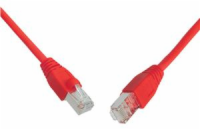 SOLARIX patch kabel CAT6 SFTP PVC 5m červený
