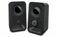 Logitech repro Z150 Multimedia Speakers/ 2.0/ 3W/ 3.5mm jack/ Midnight black-černý