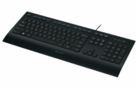 Logitech K280e/Drátová USB/US-Layout/Černá