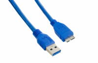 4World Kabel USB 3.0 AM-Micro BM 2.0m Blue