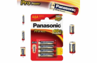 Alkalická baterie AAA Panasonic Pro Power LR03 4ks