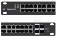 UBNT EdgeSwitch ES-48-500W [70Gbps, 500W, aktivní (802.3af/at) i pasivní (24V) PoE, 2xSFP, 2xSFP+, L2/L3]