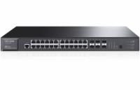 TP-LINK T3700G-28TQ Managed L3 Gbit Switch 24x 10/100/1000 +4x combo +10G SFP+
