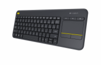 Logitech Wireless Keyboard Touch Unifying K400 Plus, CZ