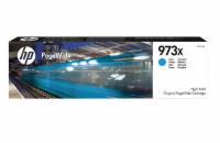 HP 973X originální inkoustová kazeta azurová F6T81AE (7,000 pages)