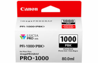 Canon cartridge PFI-1000 PBK Photo Black Ink Tank/Photo Black/80ml
