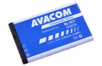 Baterie AVACOM GSNO-BL5CT-S1050A do mobilu Nokia 6303, 6730, C5, Li-Ion 3,7V 1050mAh