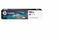 HP 981A - purpurová inkoustová kazeta, J3M69A