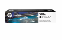 HP 981A Black Original PageWide Cartridge (6,000 pages)