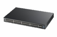 ZyXEL GS2210-52HP Zyxel XGS2210-52HP, 52-port Managed Layer2+ Gigabit Ethernet switch, 48x Gigabit metal + 4x 10GbE SFP+ ports, PoE 802.3a