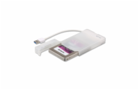 i-tec externí box pro HDD ADVANCE MySafe Easy/ 2,5" SATA/ SSD/ USB 3.0/ bílý