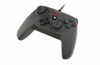 Drátový gamepad Genesis P58, pro PS3/PC, vibrace