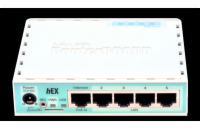 MikroTik RouterBOARD RB750Gr3 hEX/ 880 MHz/ 256 MB RAM/ 5x Gigabit LAN/ Router OS L4