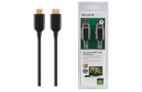 Belkin kabel HDMI HighSpeed 3D s Ethernetem,4K, zlacený - 2m