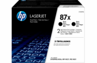 HP 87X 2-pack High Yield Black Original LaserJet Toner Cartridges (CF287XD) (18,000 / 18,000 pages)
