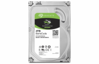 Seagate BarraCuda 3.5" HDD, 4TB, 3.5", SATAIII, 256MB cache, 5.400RPM