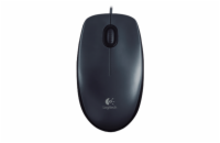 Logitech Mouse M100, grey