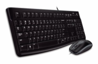 Logitech Keyboard MK120, US, black