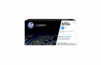 HP 655A Cyan Original LaserJet Toner Cartridge (CF451A) (10,500 pages)
