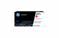 HP 657X originální tonerová kazeta purpurová CF473X HP 657X High Yield Magenta Original LaserJet Toner Cartridge (CF473X) (23,000 pages)