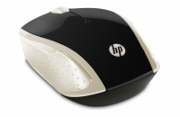 HP myš - 200 Mouse, Wireless, Silk Gold