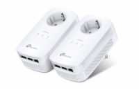 TP-Link TL-PA8030PKIT průchozí powerline set (AV1300,3xGbE, HomePlug AV2)