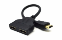 GEMBIRD Dat přepínač  HDMI splitter, pasivní, kabel, 2 cesty