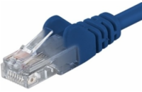 PremiumCord Patch kabel UTP RJ45-RJ45 CAT6 7m modrá