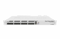 MikroTik Cloud Router Switch CRS317-1G-16S+RM, dual-core 800MHz CPU, 1GB, 1xGLAN, 16xSFP+ slot, vč. L6