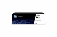 HP 56A Black LaserJet Toner Cartridge (7,400 pages)