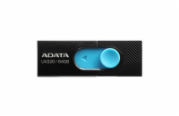 ADATA Flash Disk 32GB UV220, USB 2.0 Dash Drive, černá/modrá