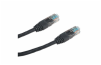 DATACOM Patch kabel UTP CAT5E 1m černý